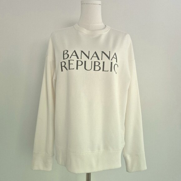 Banana Republic lightweight white sweater, XS - Picture 1 of 7
